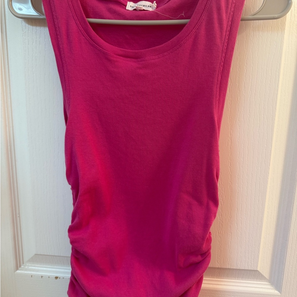 Women's Good American Pink Tank Top